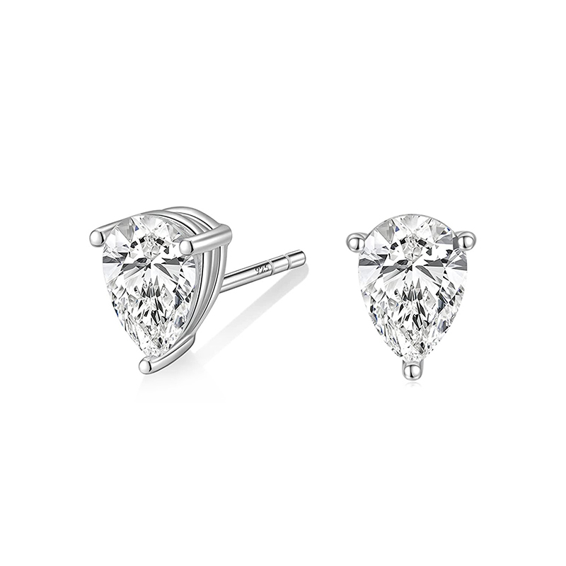 Canard Jewelry S925 Earrings Tiana Platinum