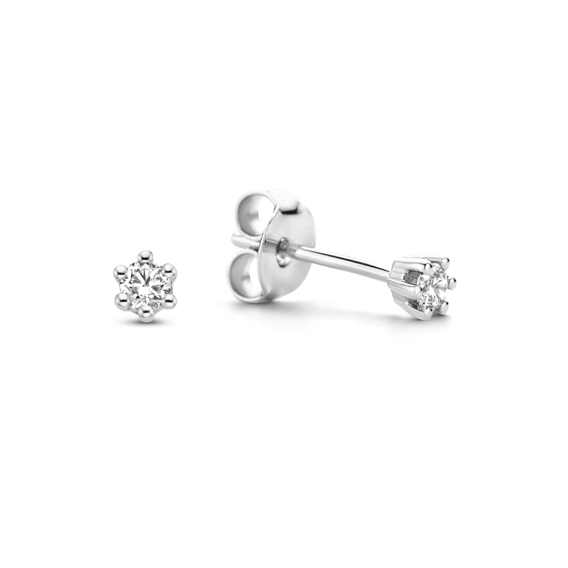 Canard Jewelry S925 Earrings Olive Platinum