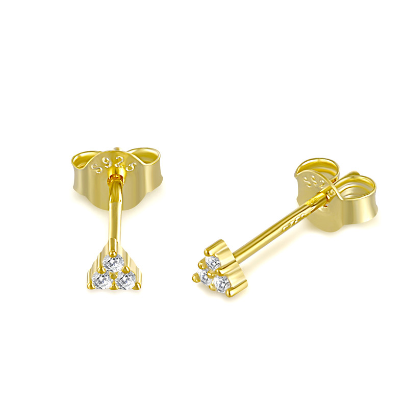 Canard Jewelry S925 Earrings Lillian 18K Gold