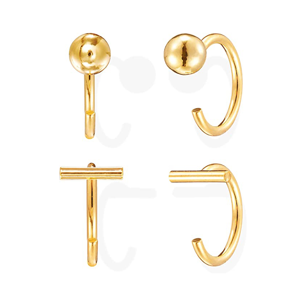 Canard Jewelry S925 Earrings Ariana 18K Gold