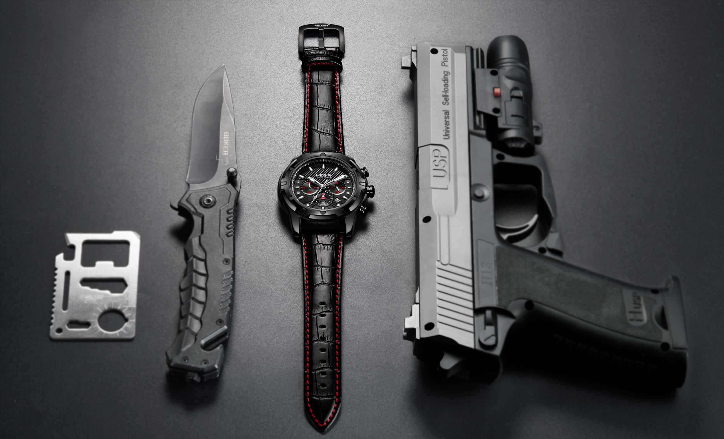 Megir Vengeance Black - 5