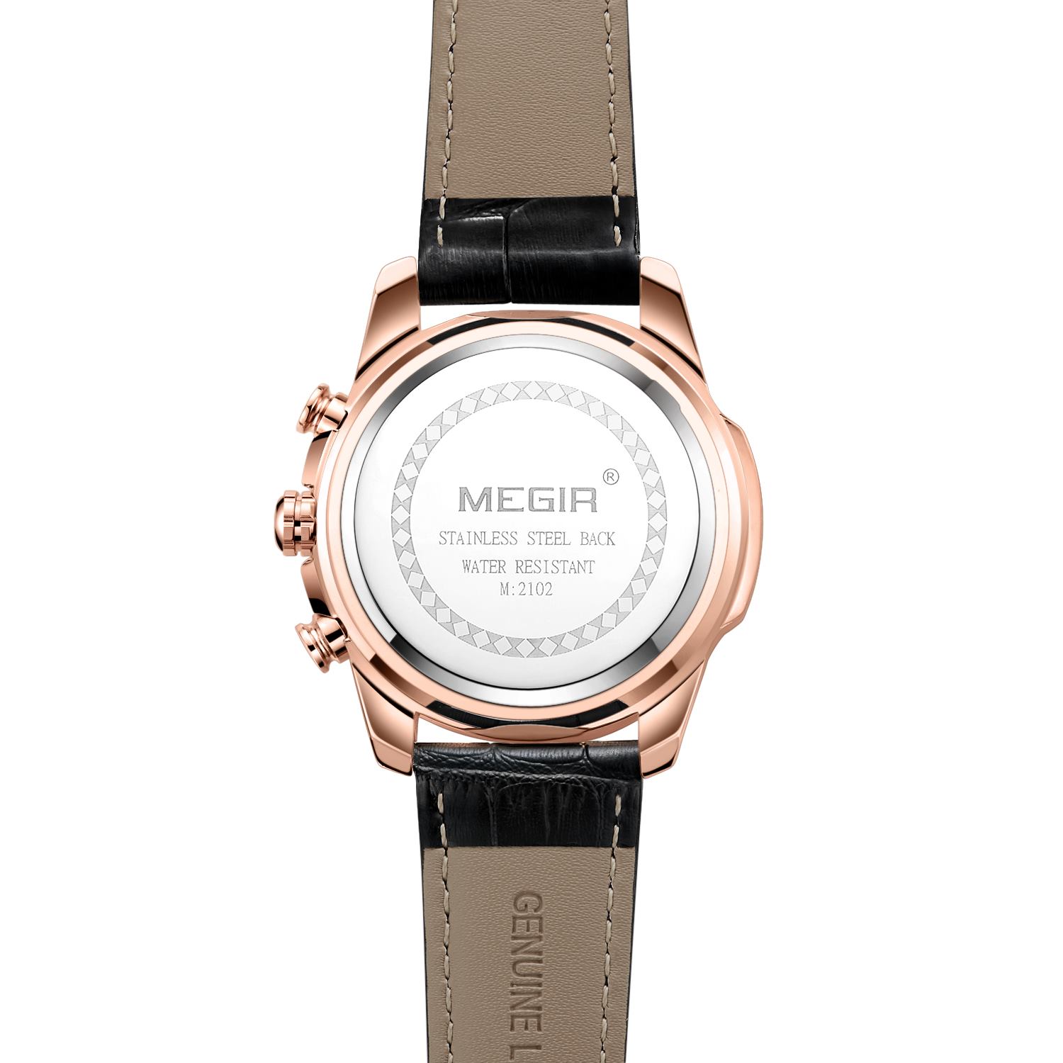 Megir Vengeance Rose Gold Blue - 4
