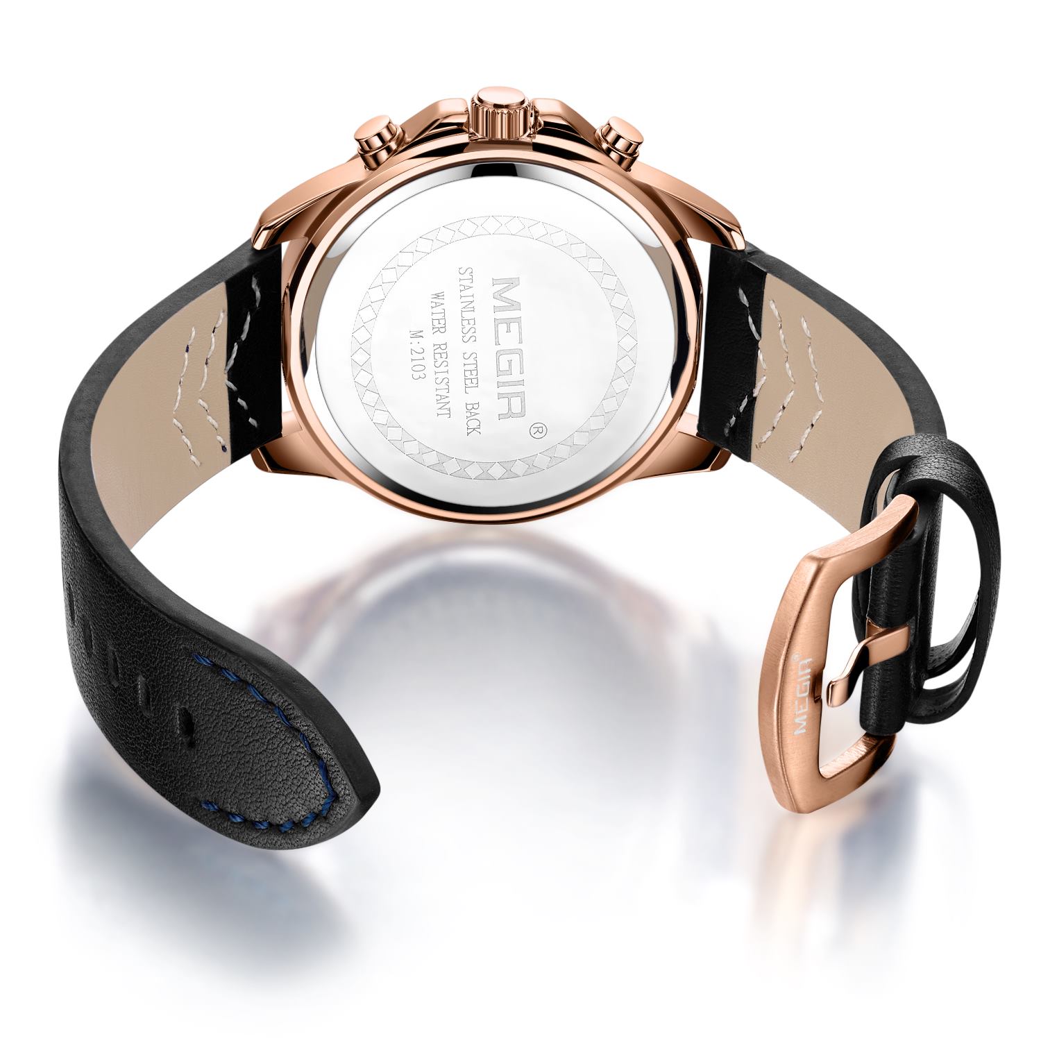 Megir Wanderlust Rose Gold Blue - 3