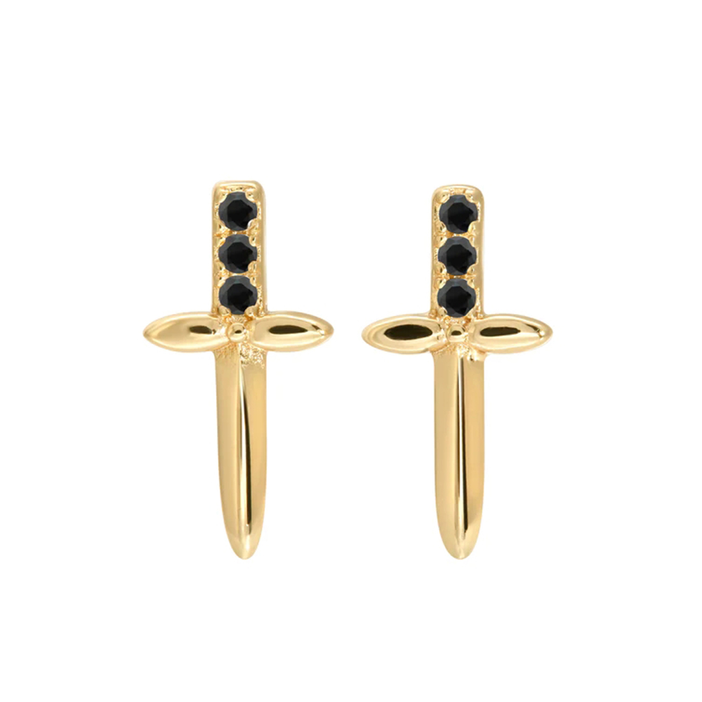 Canard Jewelry S925 Earrings Everleigh 18K Gold