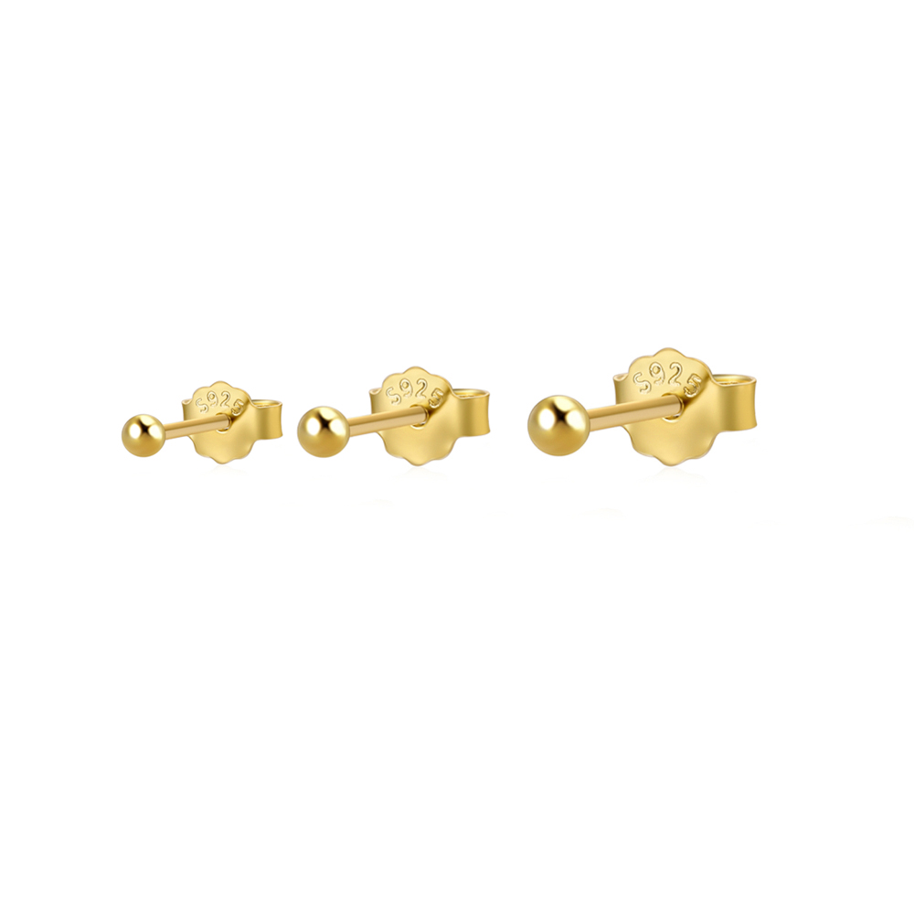 Canard Jewelry S925 Earrings Waverly 18K Gold