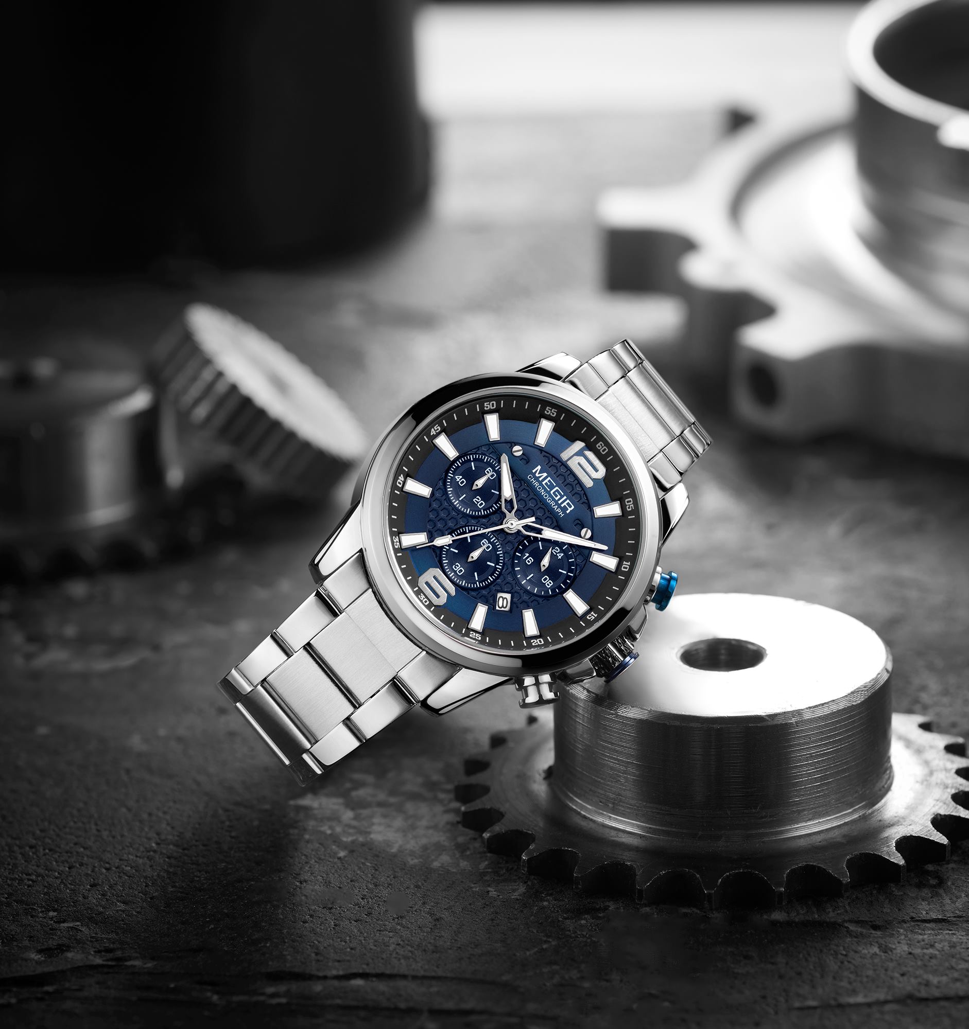 Megir Edge Silver Blue - 5
