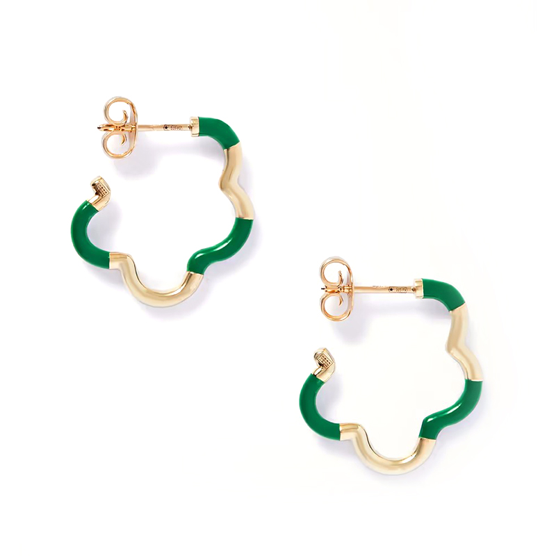 Canard Jewelry S925 Earrings Anniston 18K Gold - 3