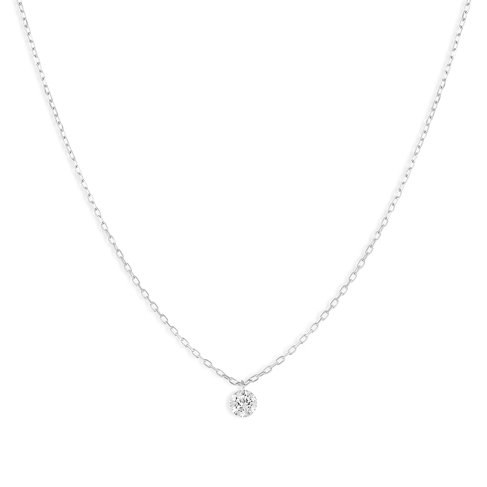 Canard Jewelry S925 Necklace Priscilla Platinum