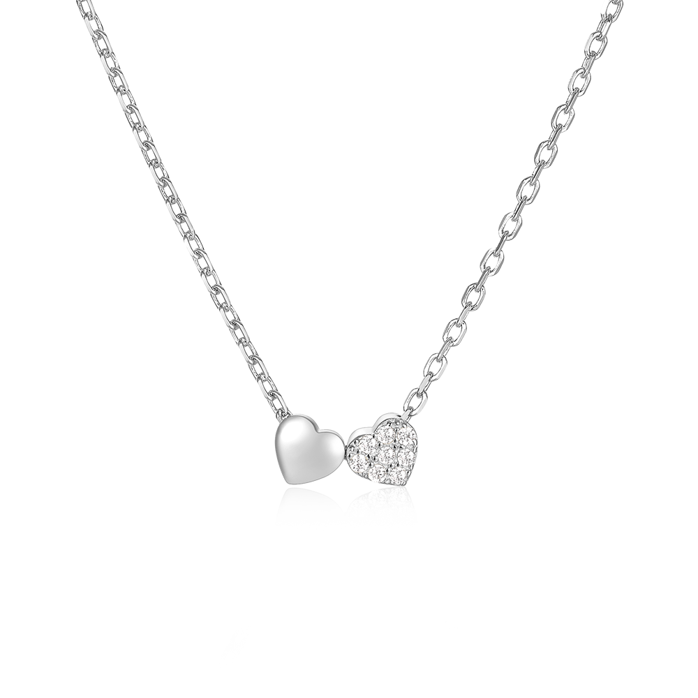 Canard Jewelry S925 Necklace Mira Platinum