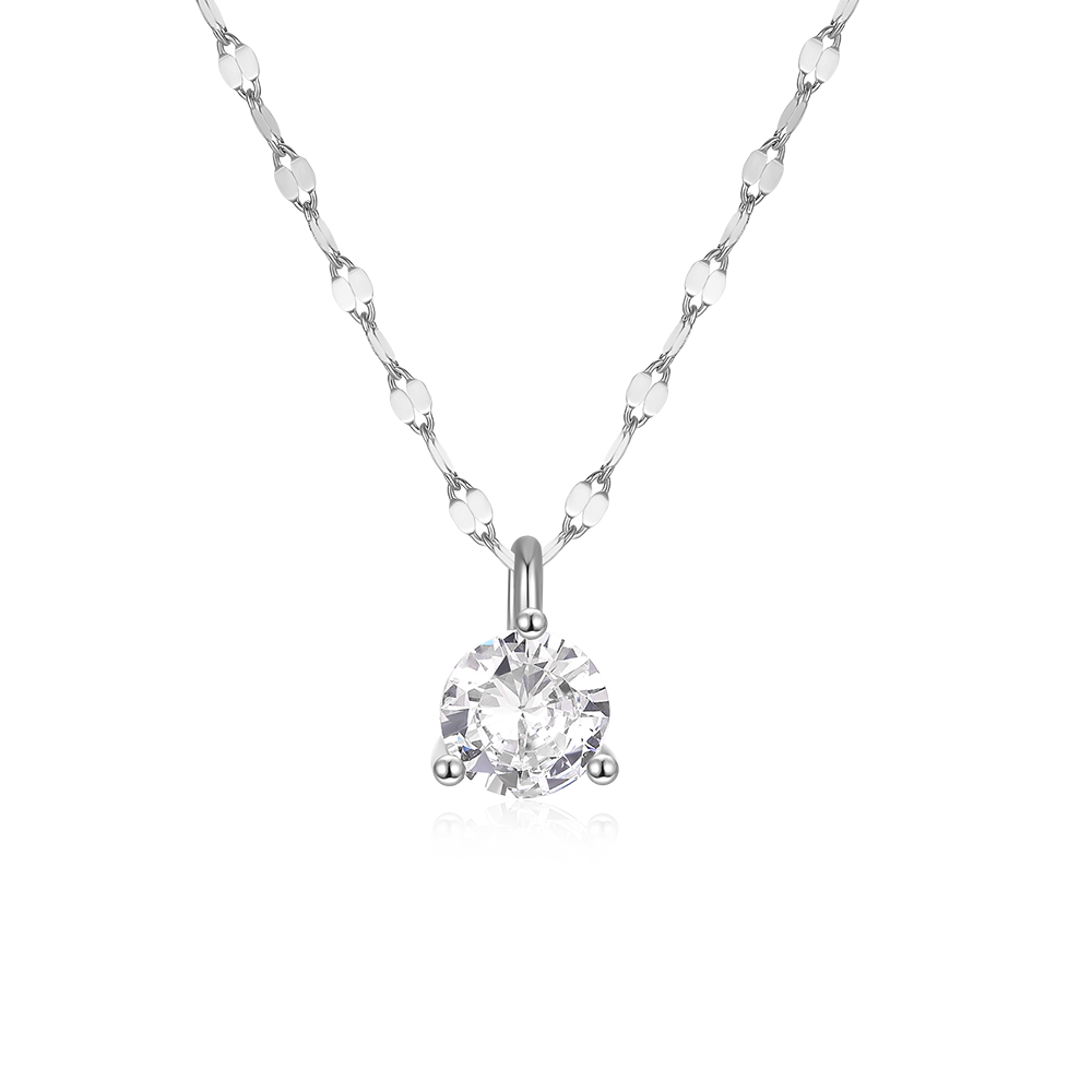 Canard Jewelry S925 Necklace Taryn Platinum