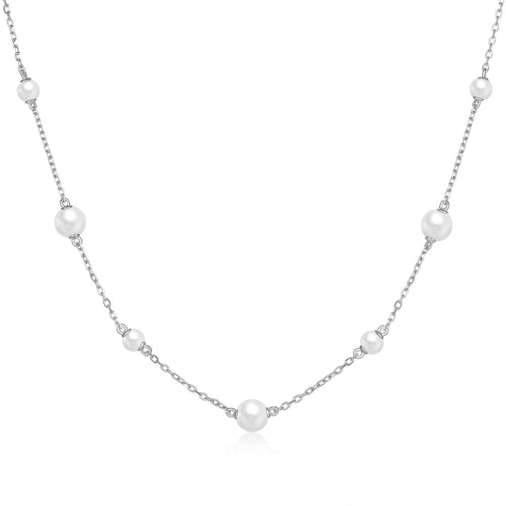 Canard Jewelry S925 Necklace Brittany Platinum