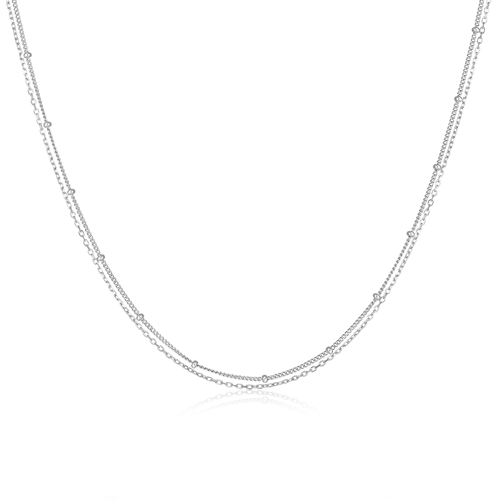 Canard Jewelry S925 Necklace Dakota Platinum