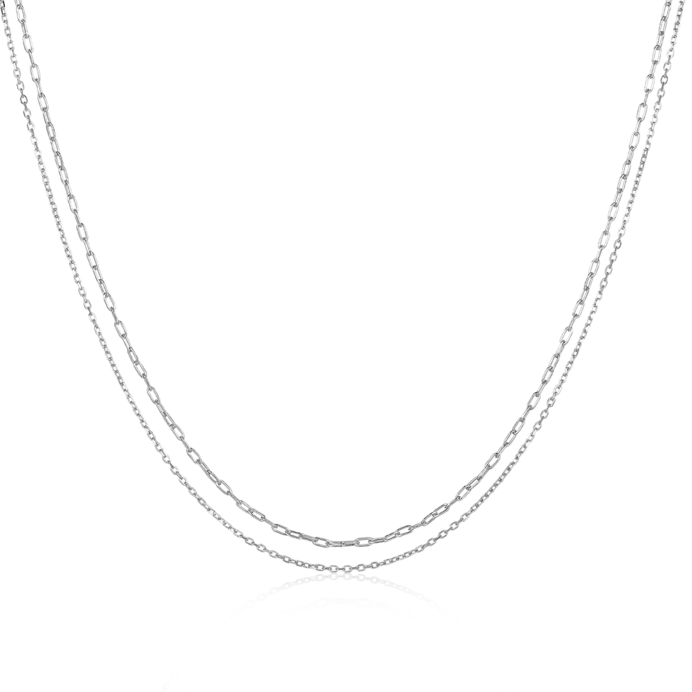 Canard Jewelry S925 Necklace Faye Platinum