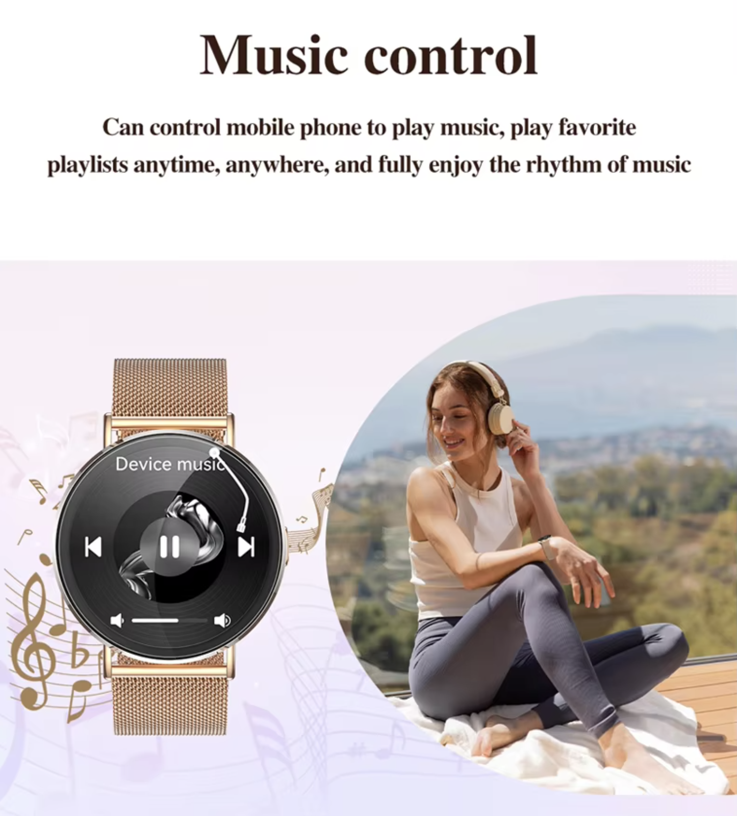 Philippe Palmer Smart Watch LP77 AMOLED Ultra Thin Silver - 11