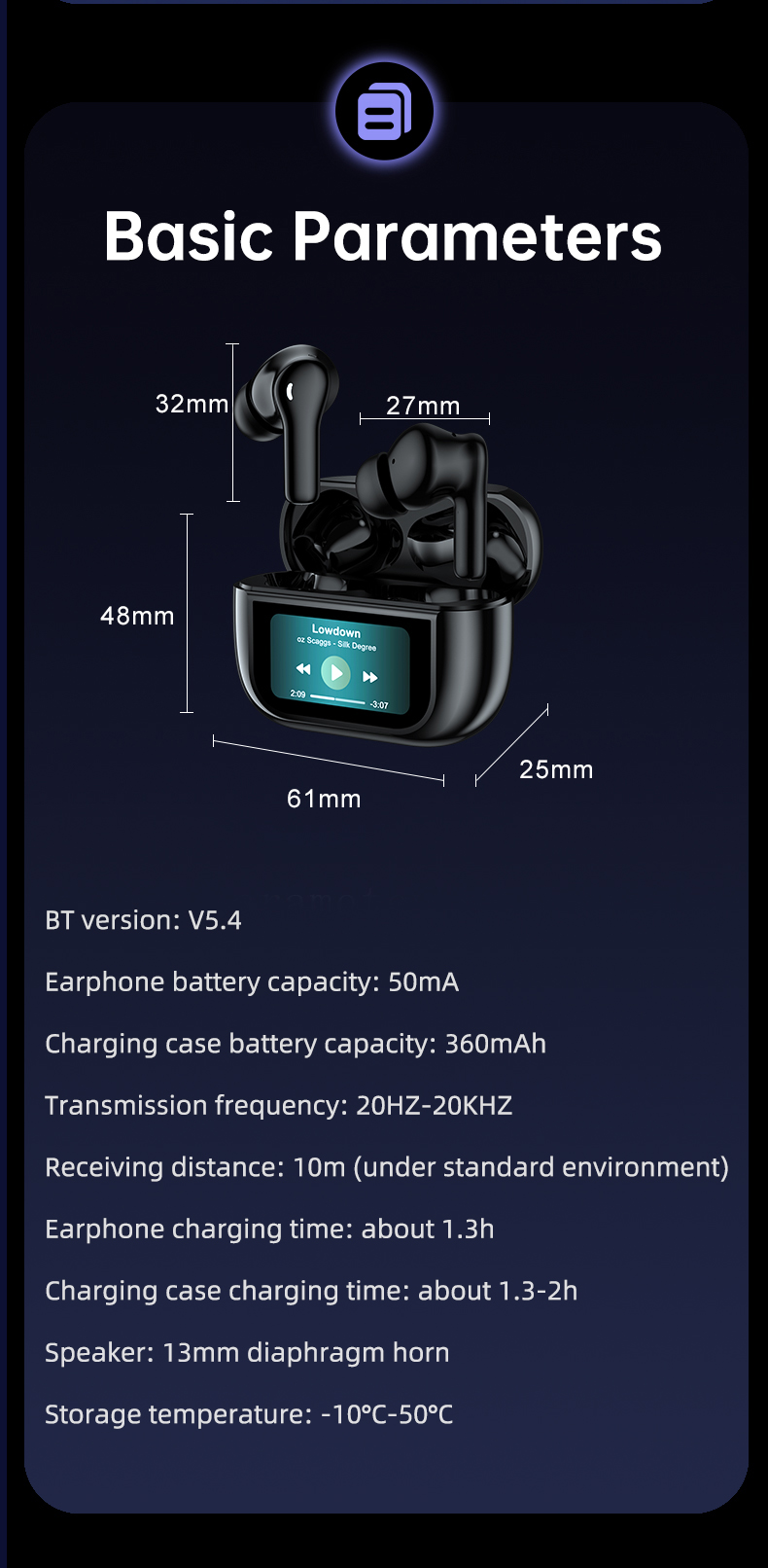 Philippe Palmer EarBuds View White - 15