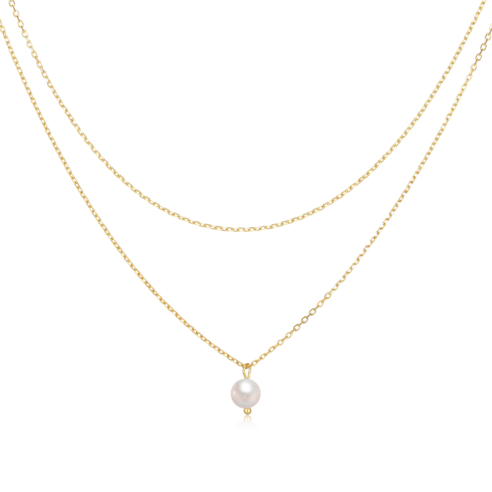 Canard Jewelry S925 Necklace Gracelyn 18K Gold