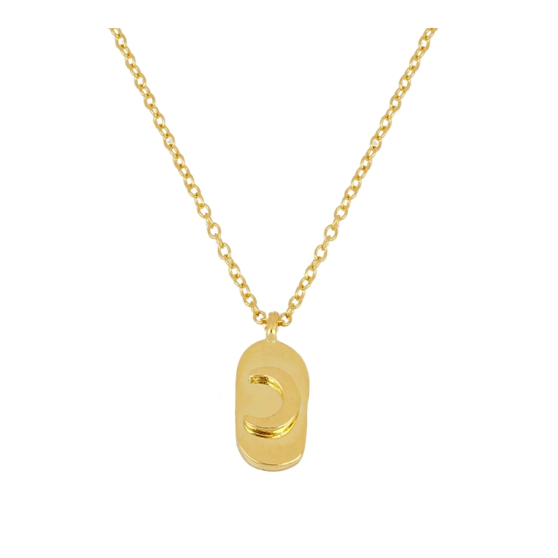 Canard Jewelry S925 Necklace Demi 18K Gold