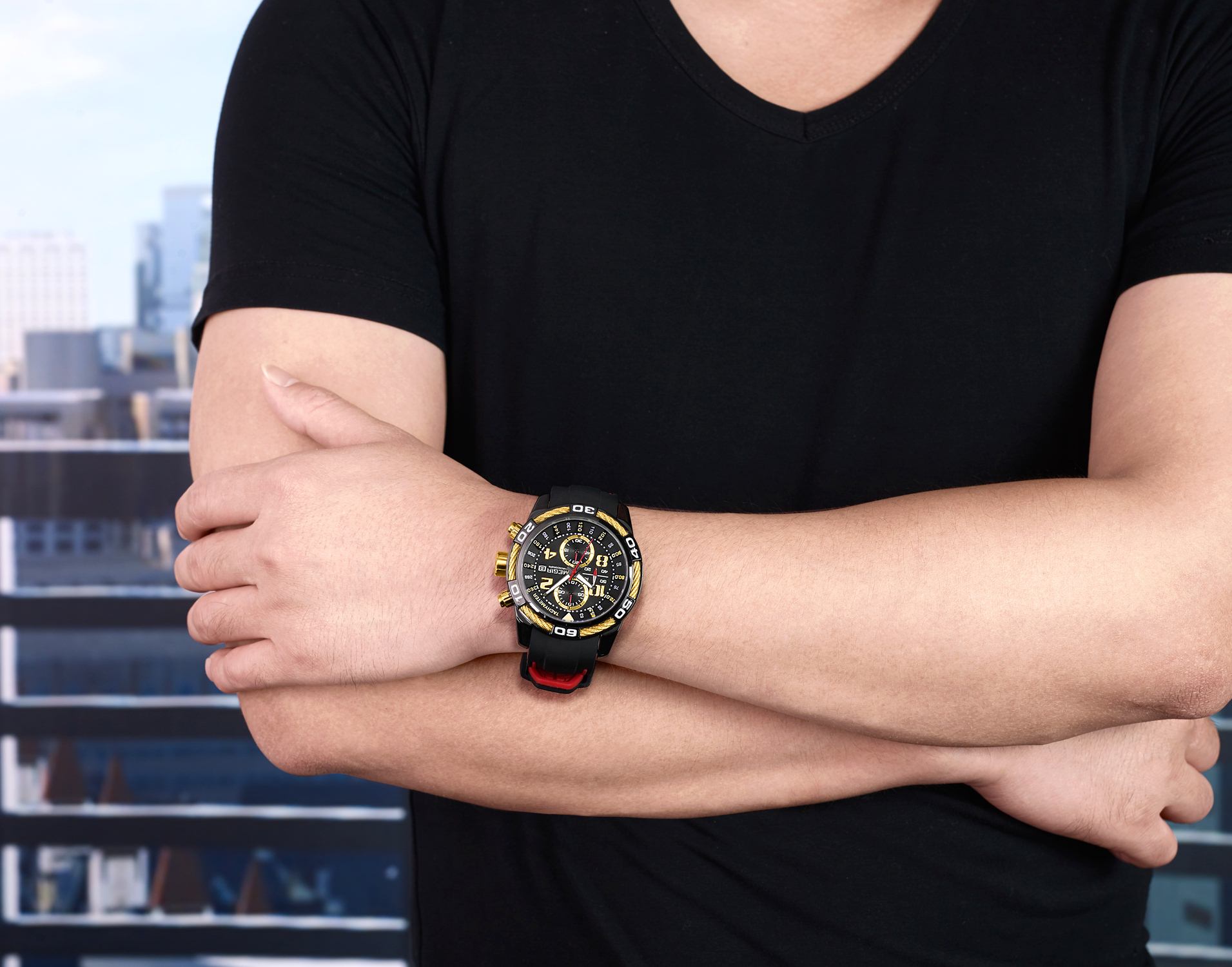 Megir Grapple Black Gold - 6