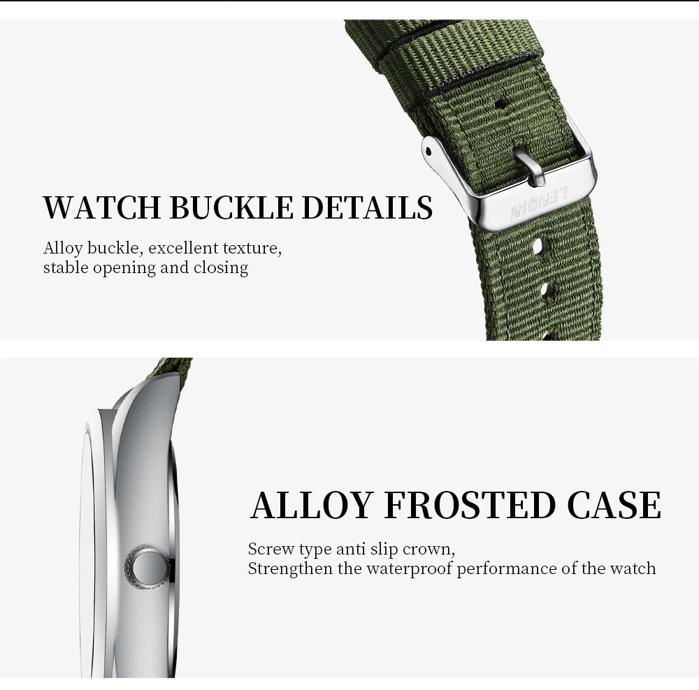 Nibosi Aviator Silver Green - 13
