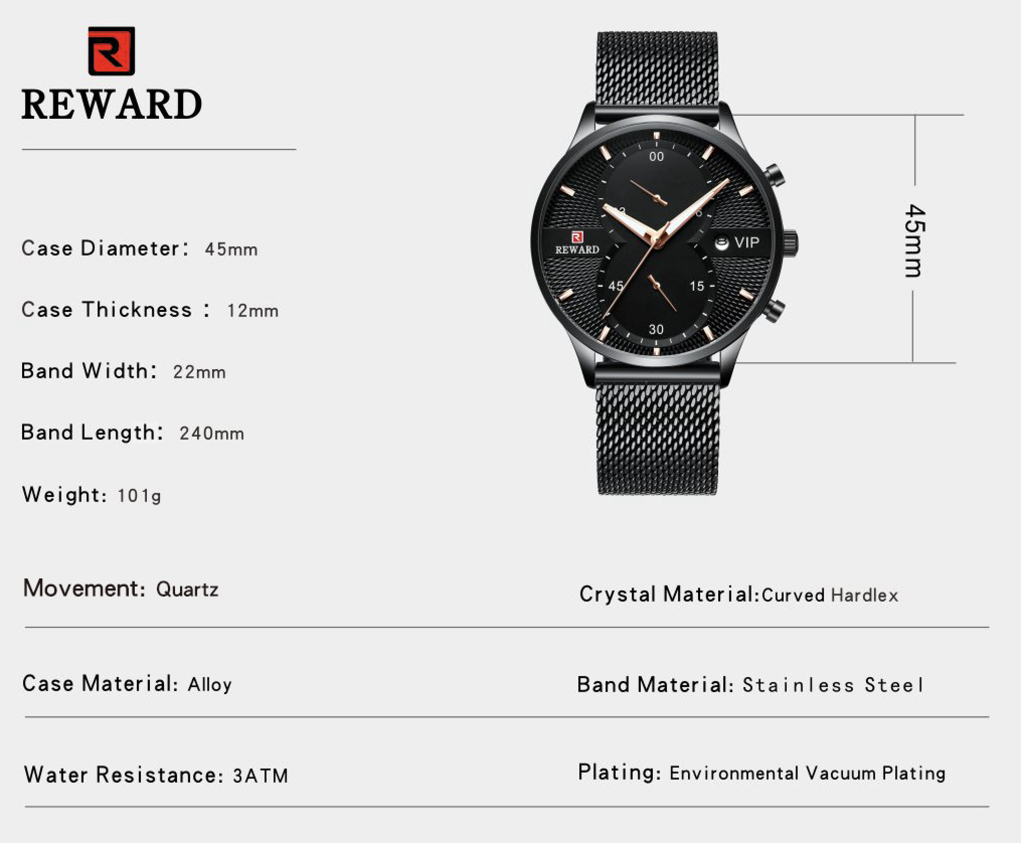Reward Enclave Black - 8