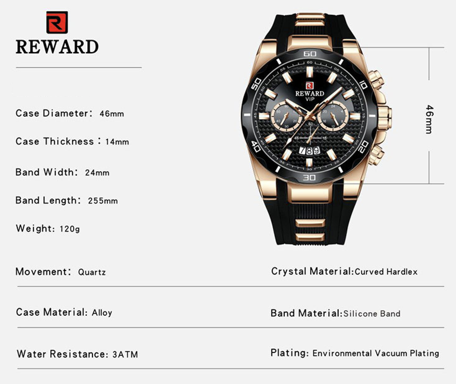 Reward Xerxes Black Green - 7