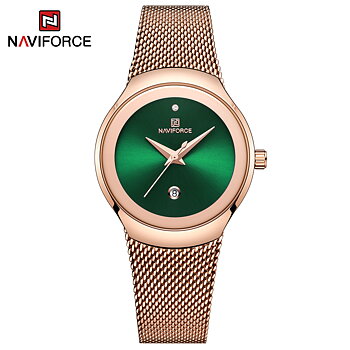Naviforce Maia Rose Gold Green