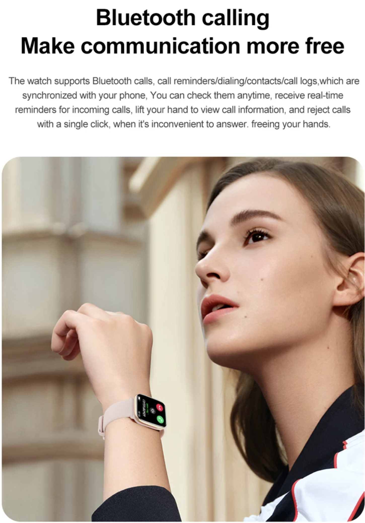Philippe Palmer Smart Watch LP12 AMOLED Pink - 11