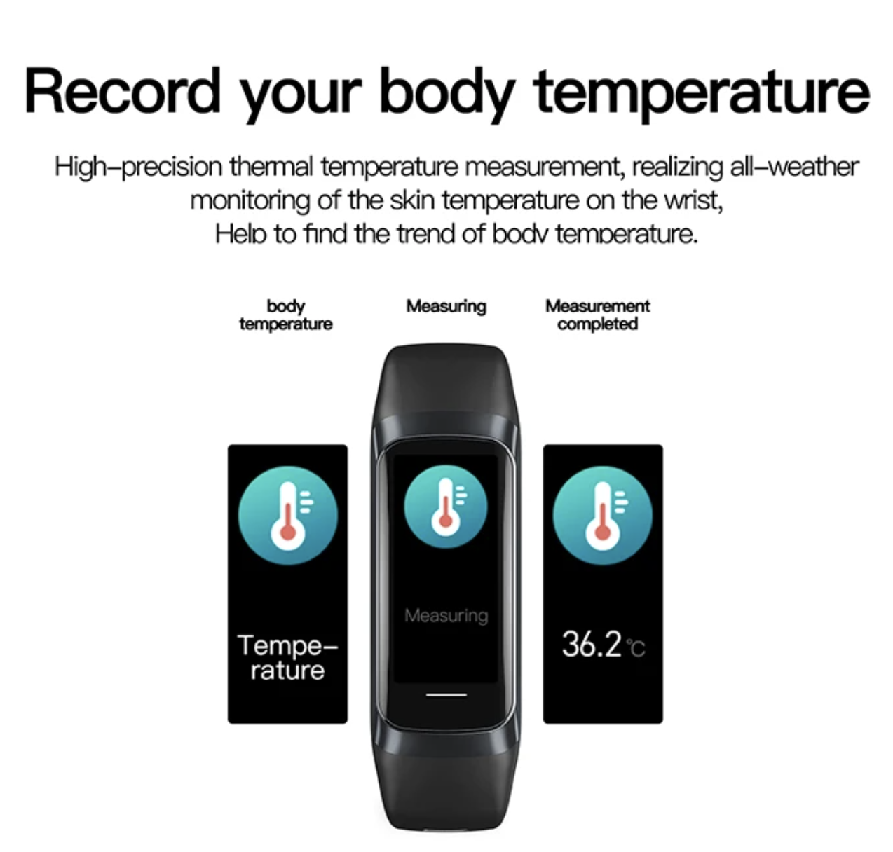 Philippe Palmer Fitness Bracelet LP81 AMOLED Pink - 11