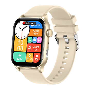 Philippe Palmer Smart Watch LP26 AMOLED Ultra Light Gold