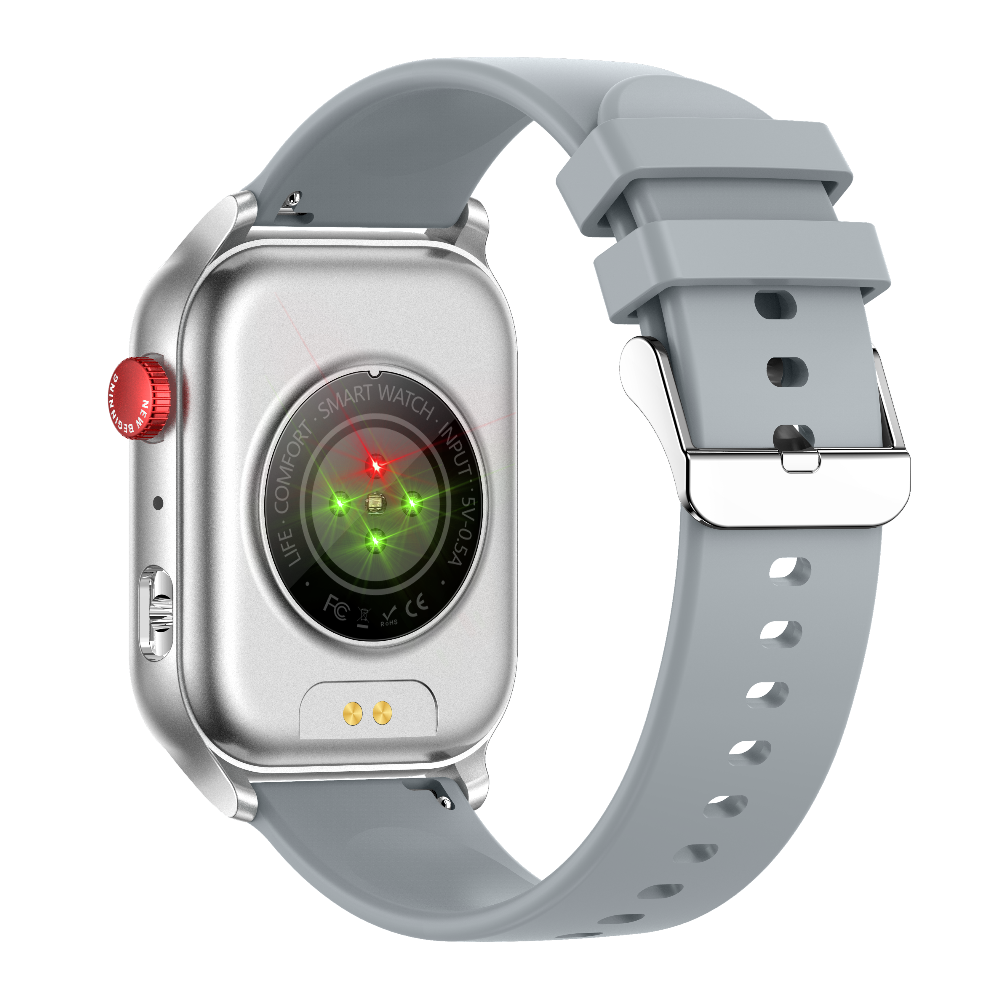 Philippe Palmer Smart Watch LP26 AMOLED Ultra Light Silver - 5