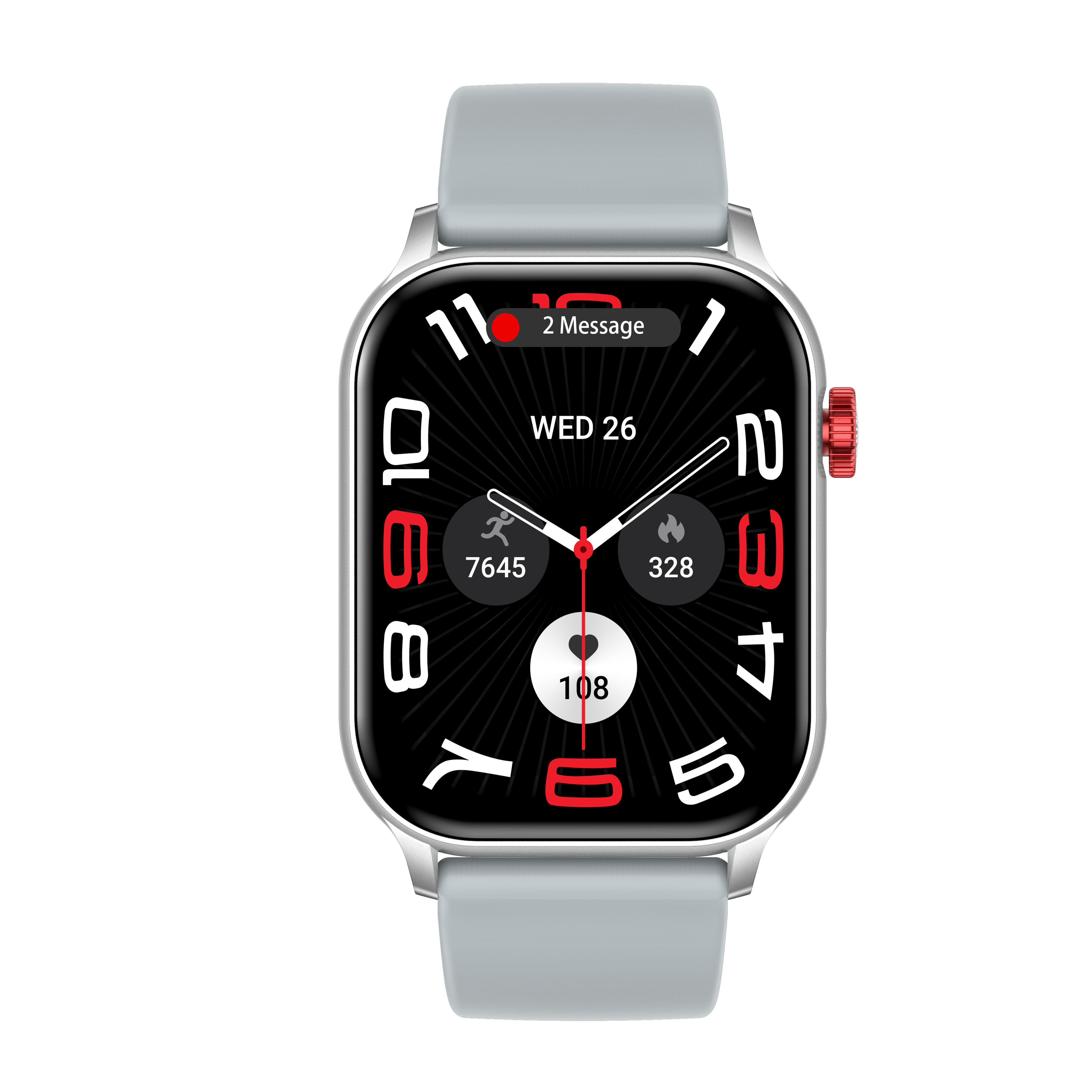 Philippe Palmer Smart Watch LP26 AMOLED Ultra Light Silver - 2