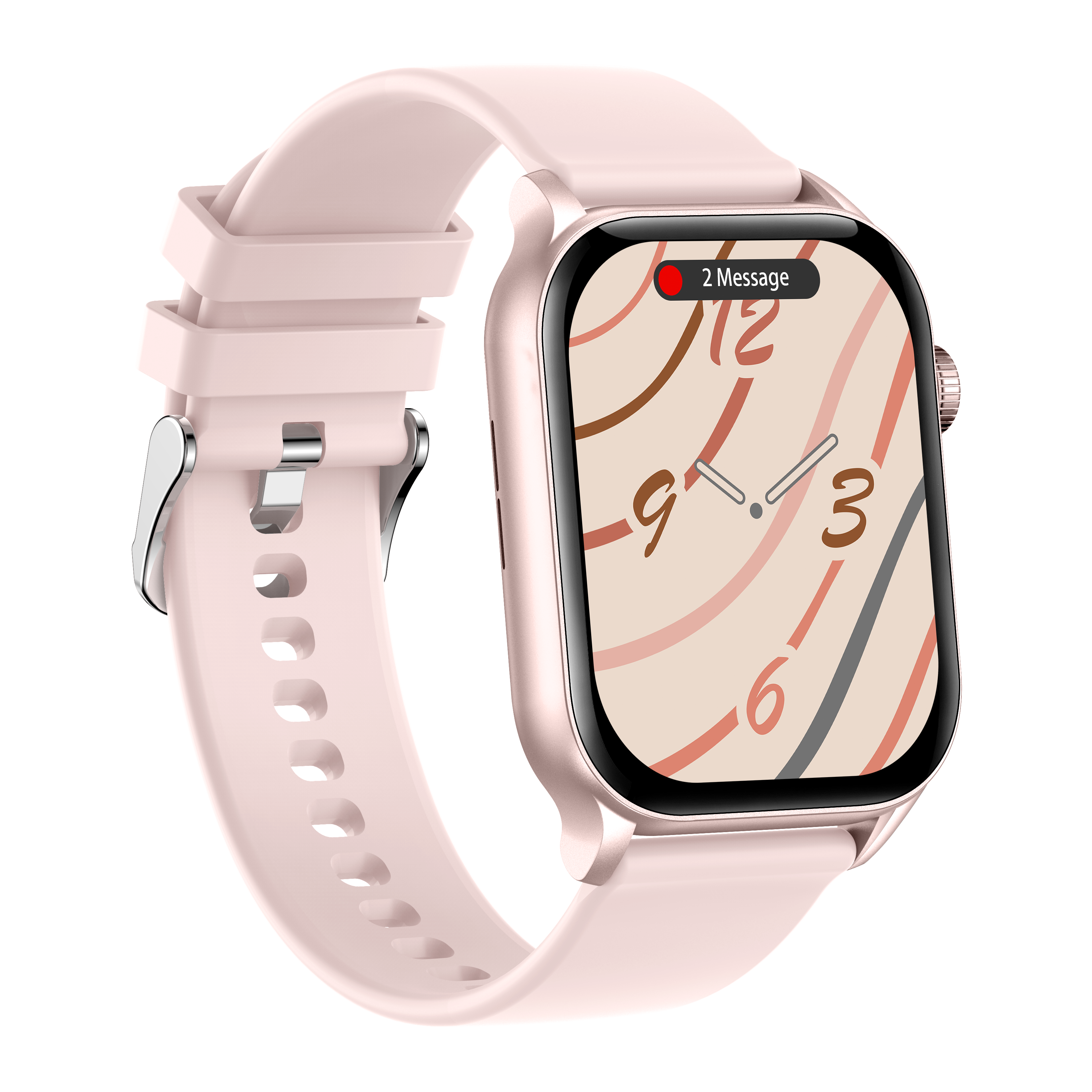 Philippe Palmer Smart Watch LP26 AMOLED Ultra Light Pink - 5