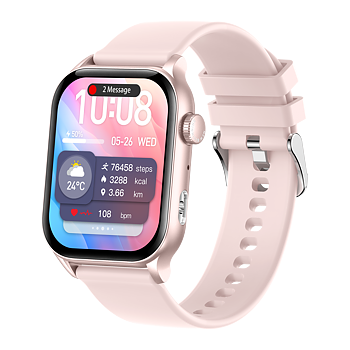 Philippe Palmer Smart Watch LP26 AMOLED Ultra Light Pink
