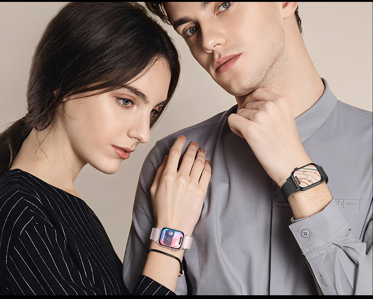 Philippe Palmer Smart Watch LP26 AMOLED Ultra Light Pink - 36