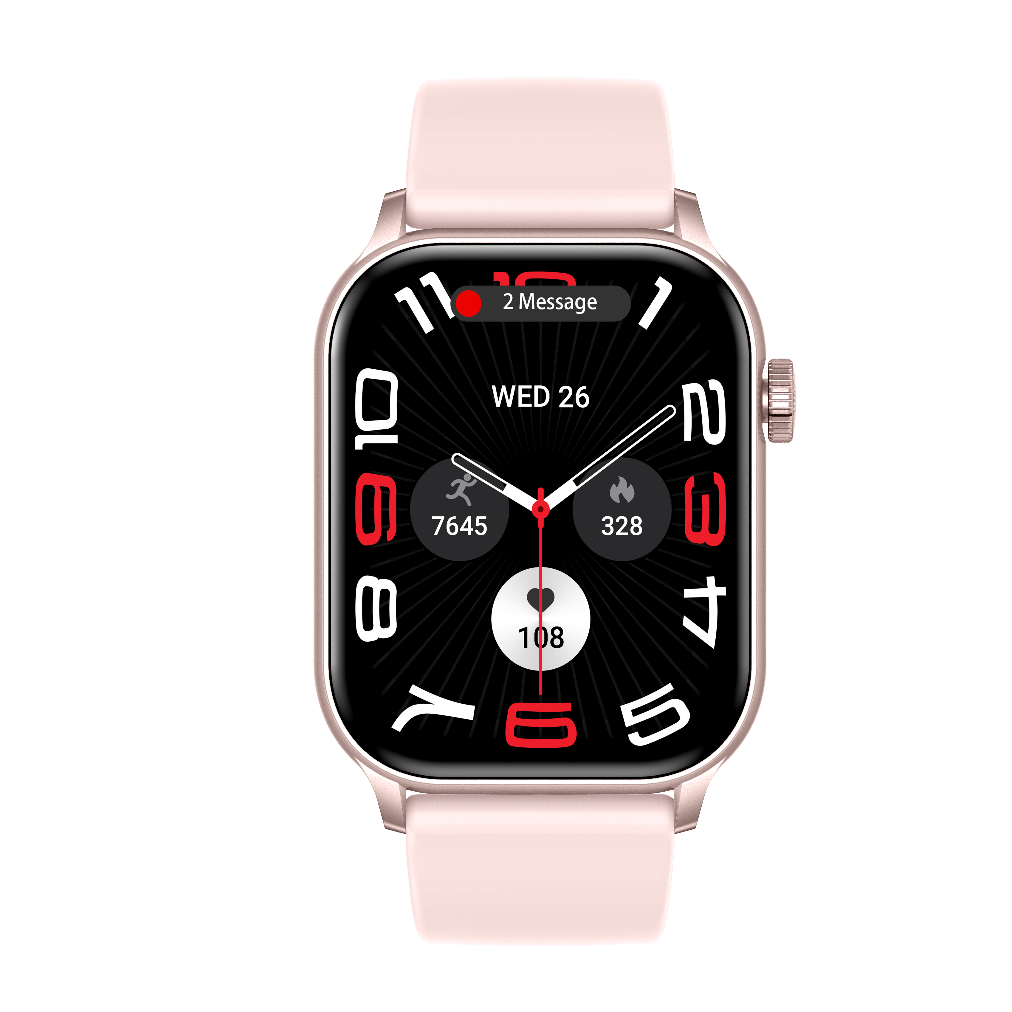Philippe Palmer Smart Watch LP26 AMOLED Ultra Light Pink - 4