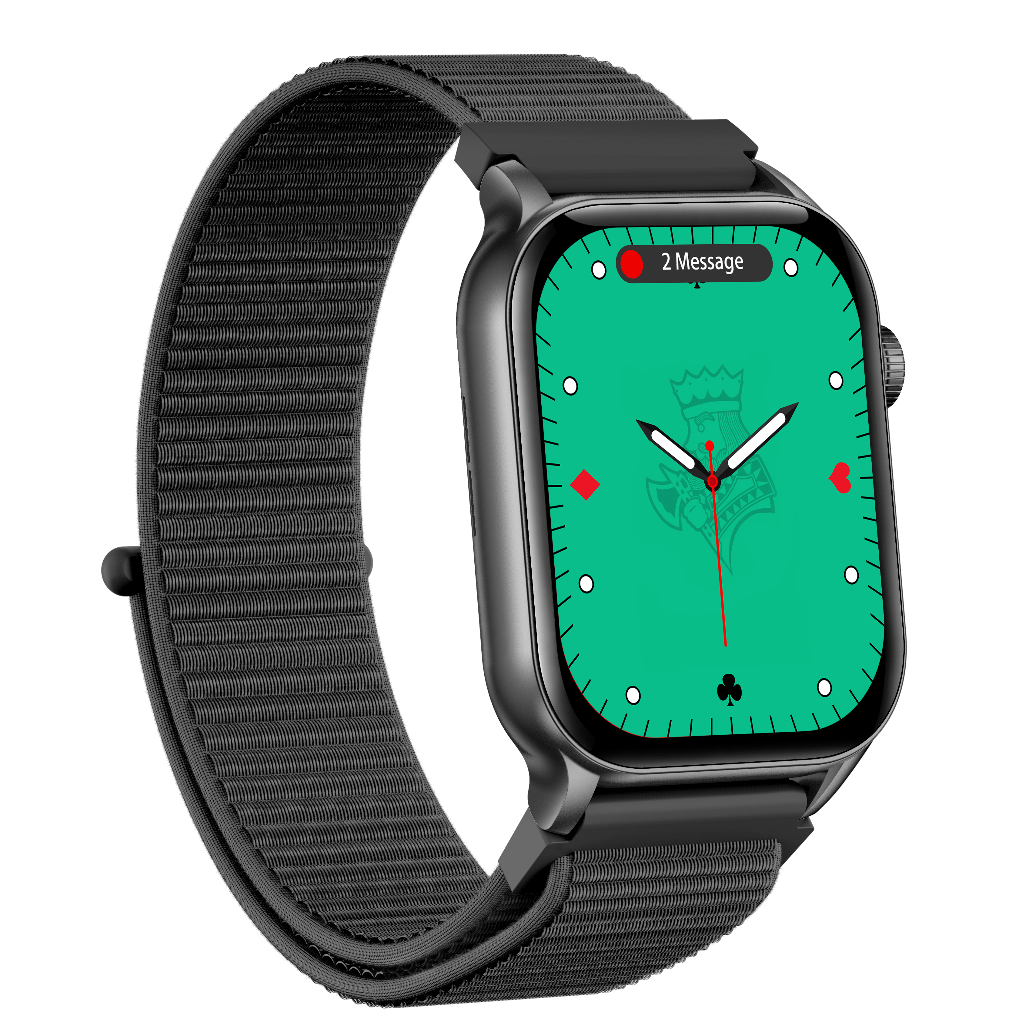 Philippe Palmer Smart Watch LP26 AMOLED Ultra Light Black Nylon - 10