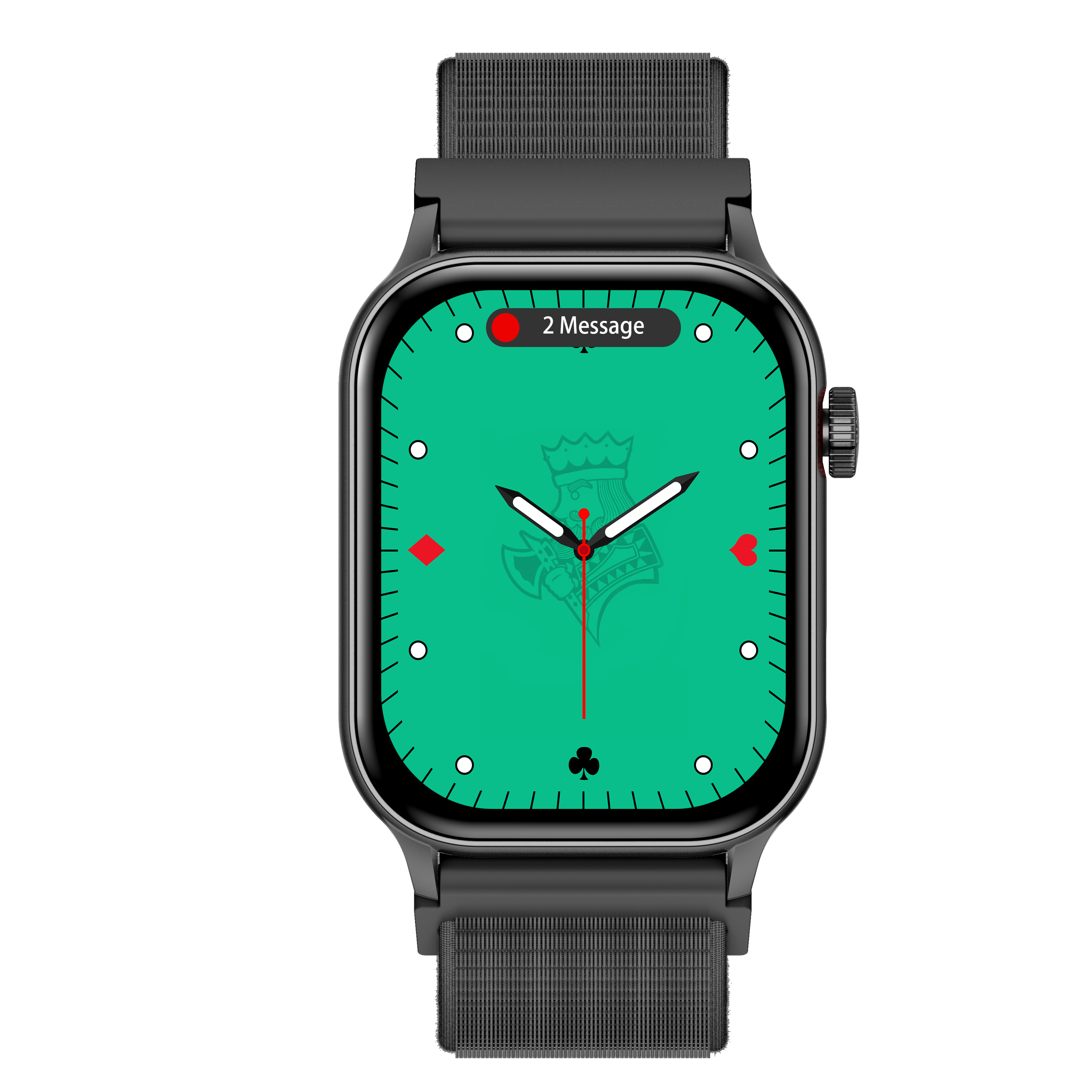 Philippe Palmer Smart Watch LP26 AMOLED Ultra Light Black Nylon - 4