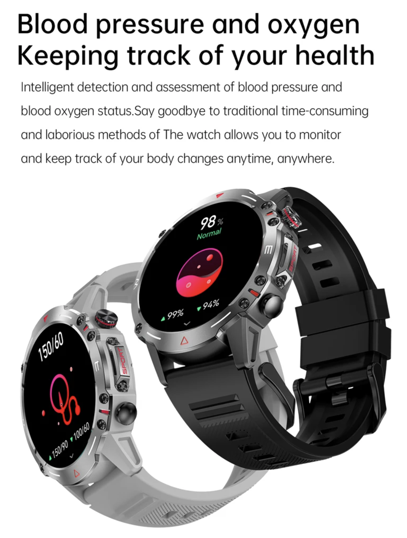 Philippe Palmer Smart Watch LP66 AMOLED Green - 20
