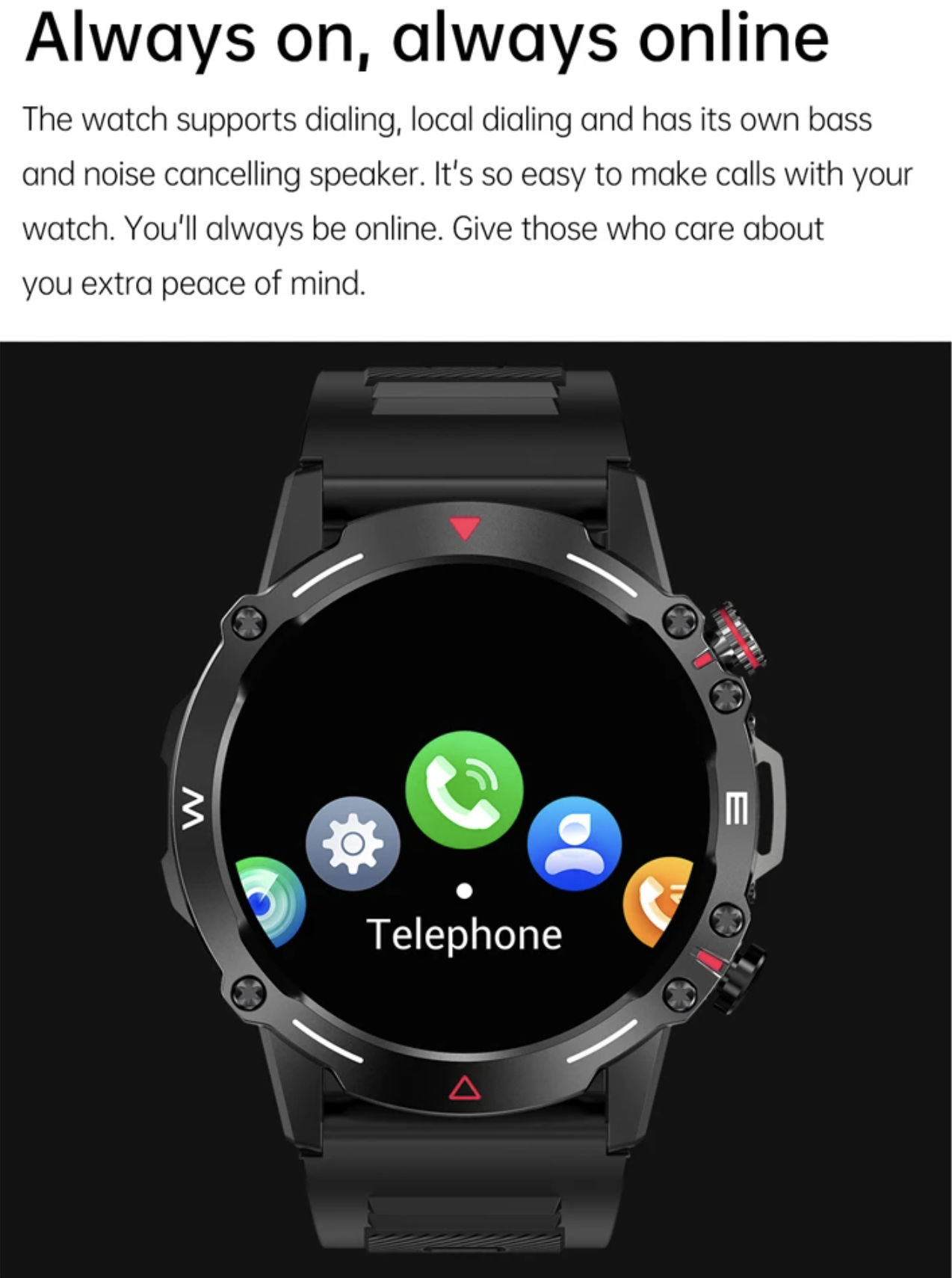 Philippe Palmer Smart Watch LP66 AMOLED Gray - 11