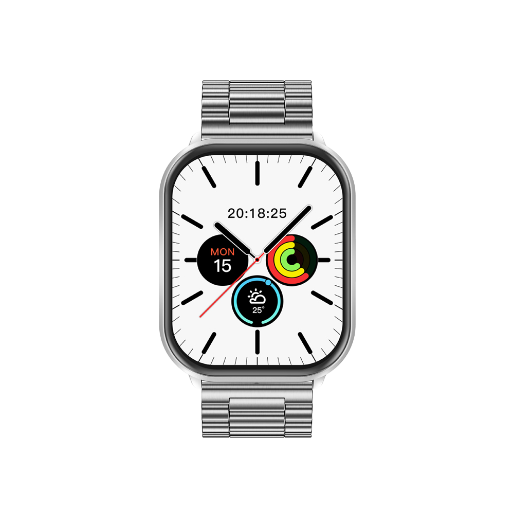 Philippe Palmer Smart Watch LP47 Silver Steel - 2