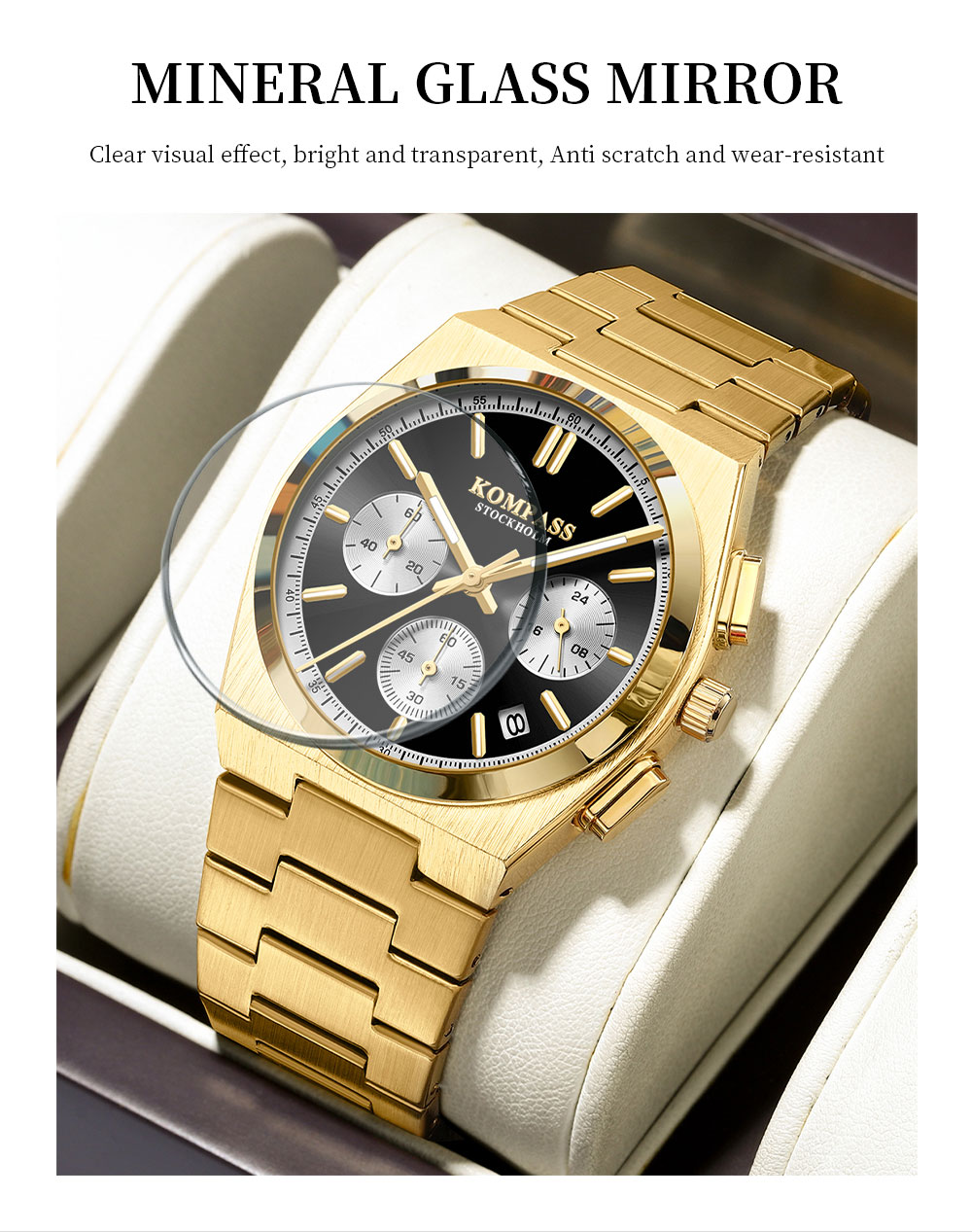 Kompass ChronoMaster Silver Black - 8