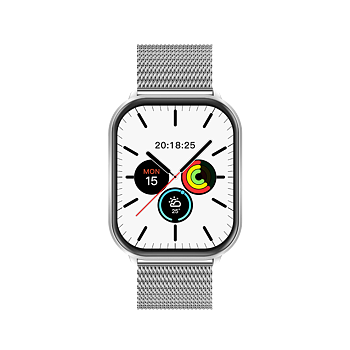 Philippe Palmer Smart Watch LP47 Silver Mesh