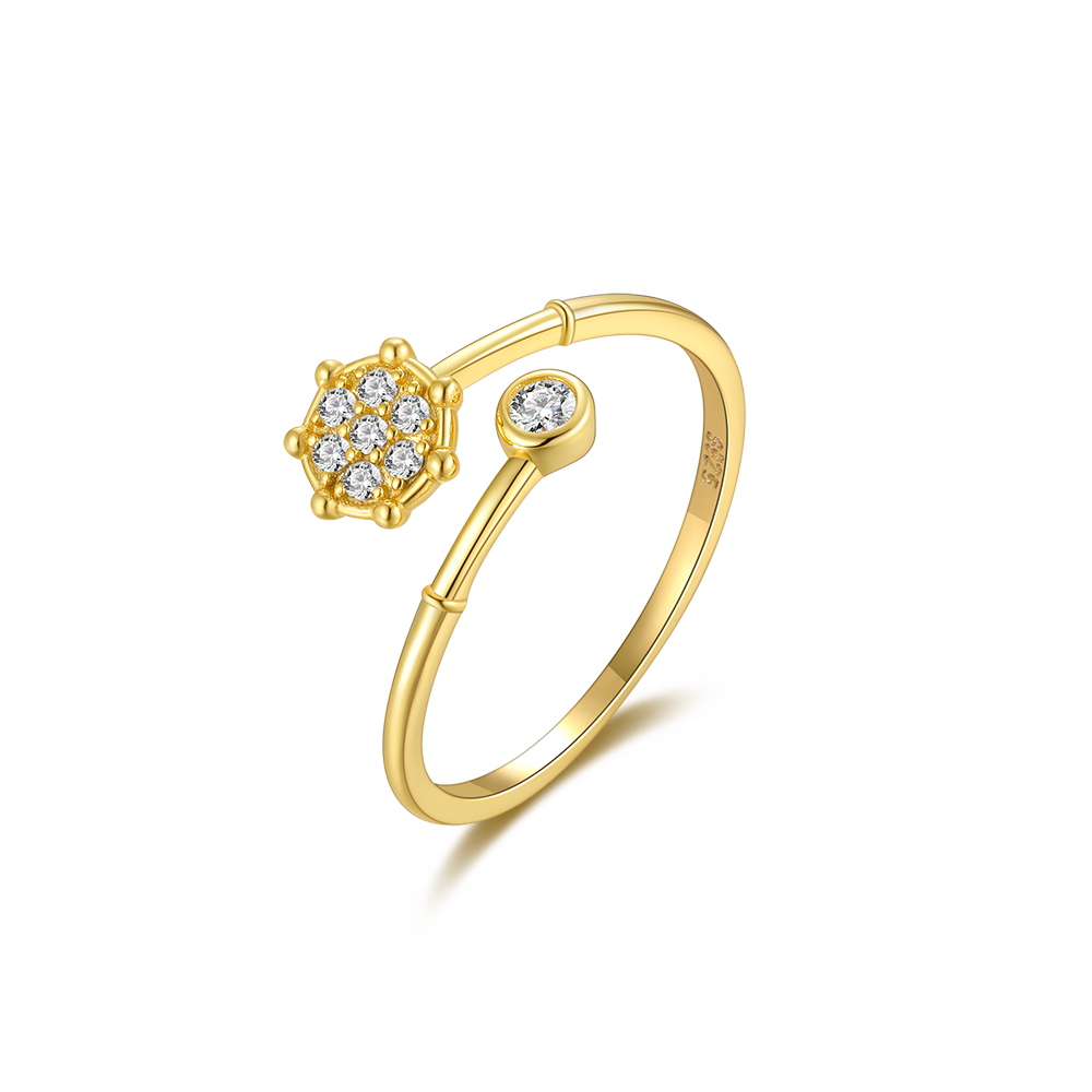 Canard Jewelry S925 Ring Coraline 18K Gold