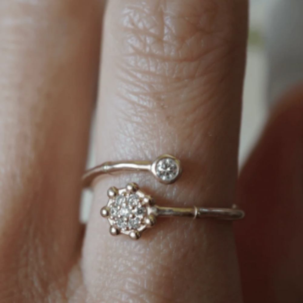 Canard Jewelry S925 Ring Coraline 18K Gold - 2