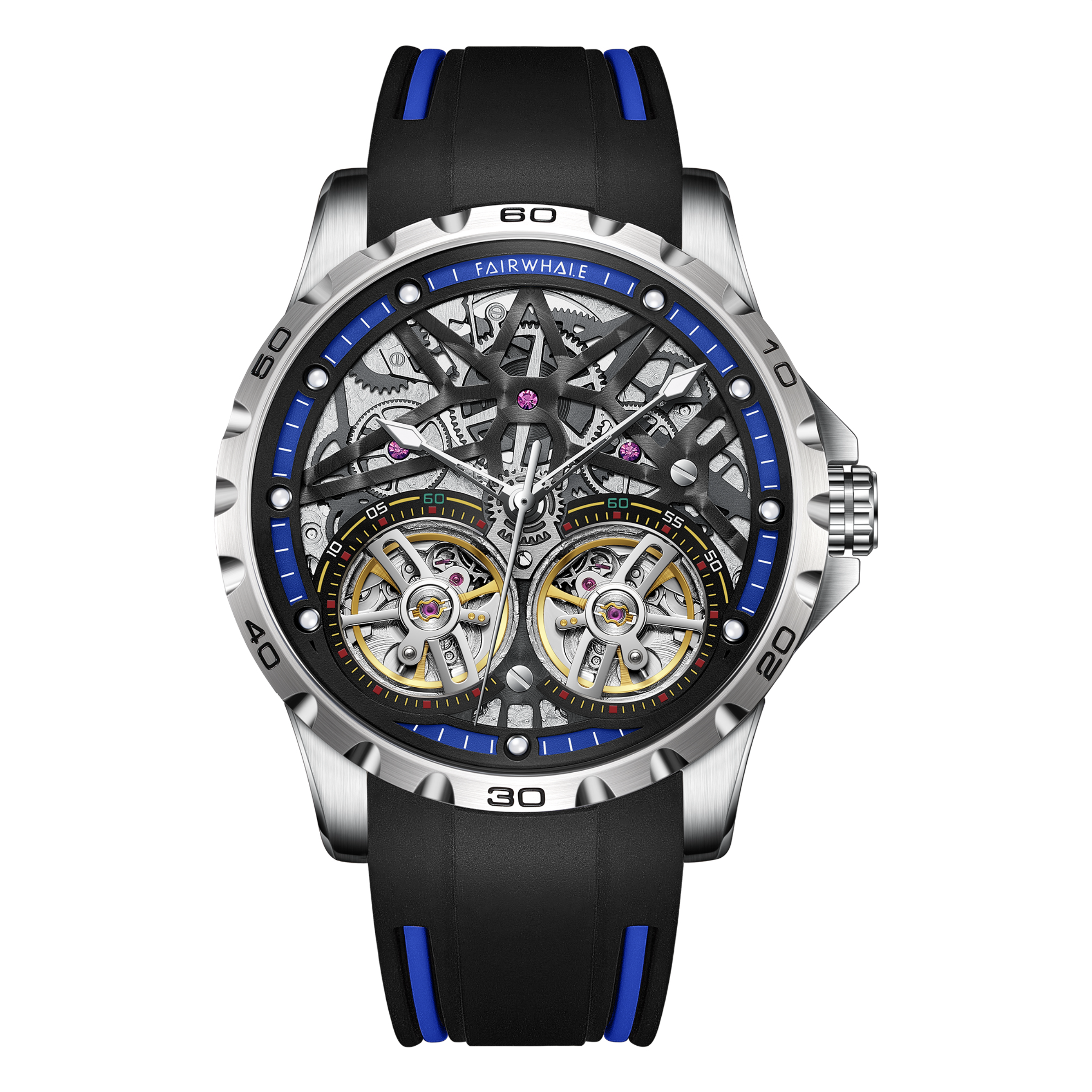 Mark Fairwhale Phoenix Blue Black Rubber