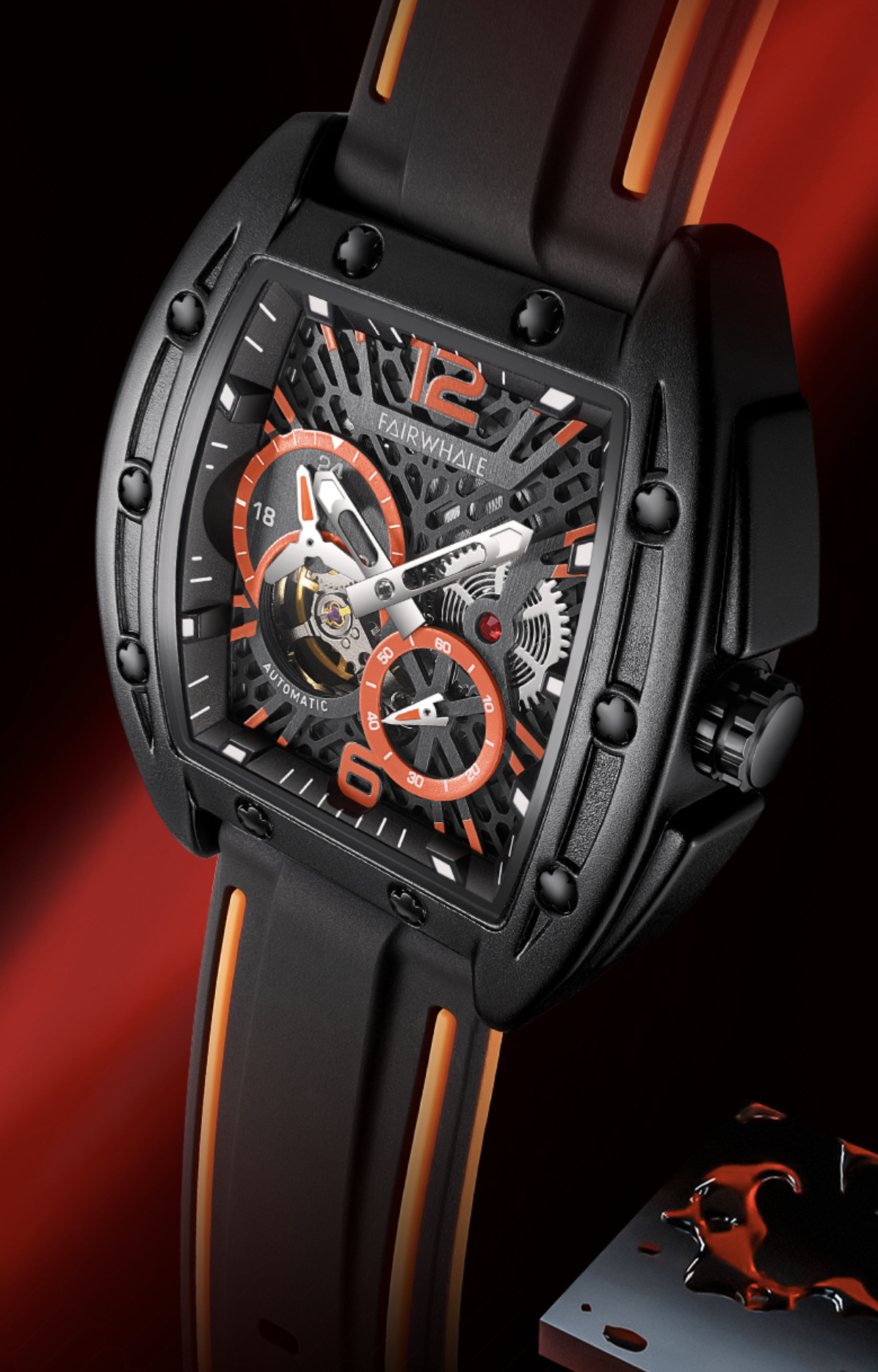 Mark Fairwhale Mordred Black Blue Rubber Leather - 8