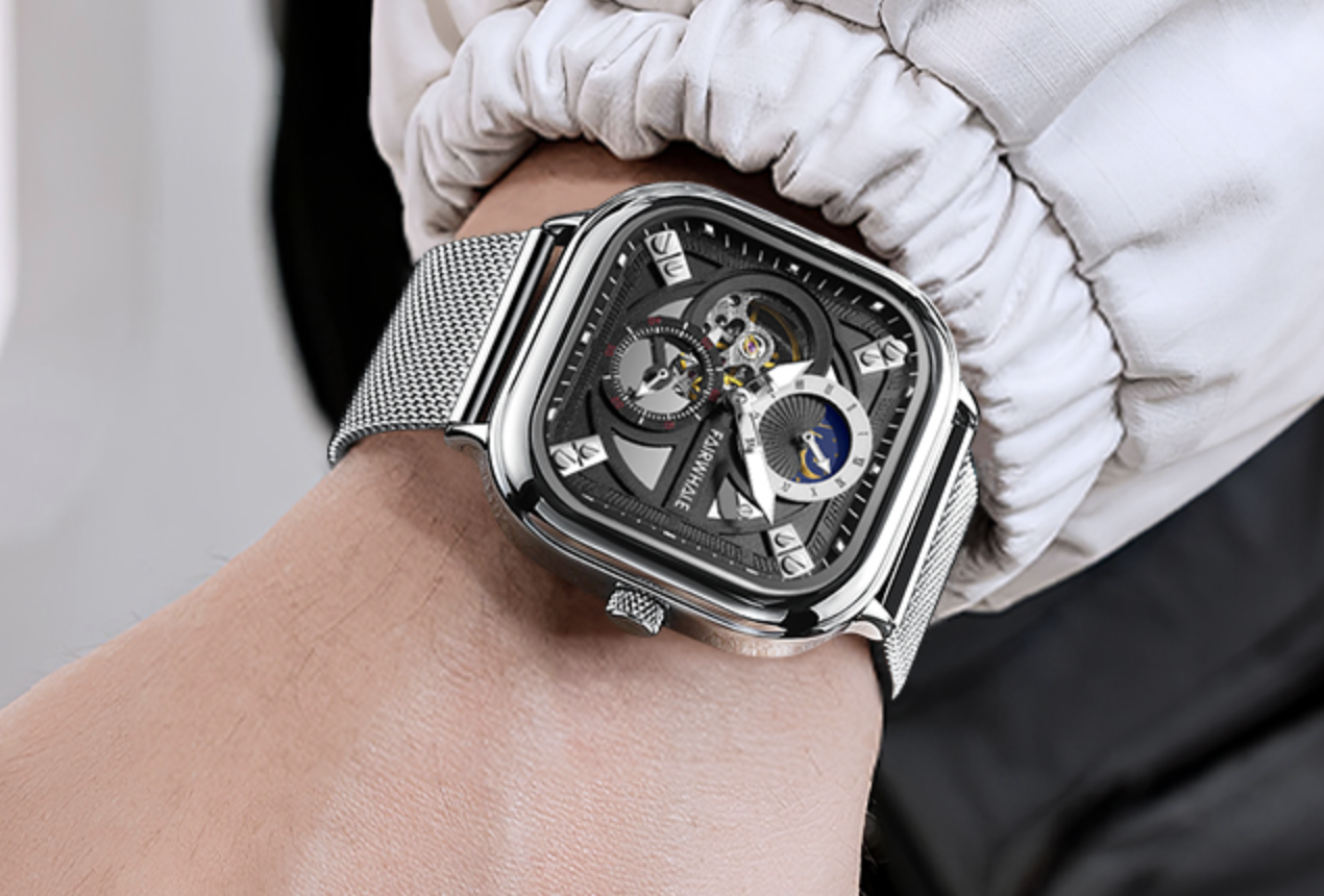 Mark Fairwhale Griffon Silver Mesh - 7
