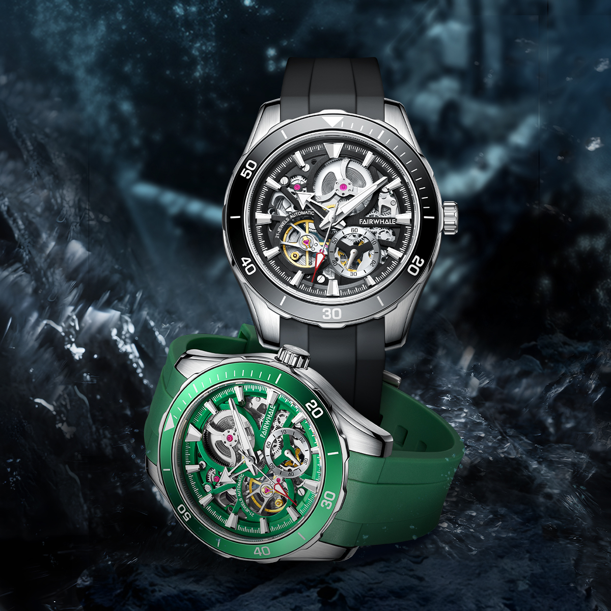 Mark Fairwhale Archon Green Rubber - 2