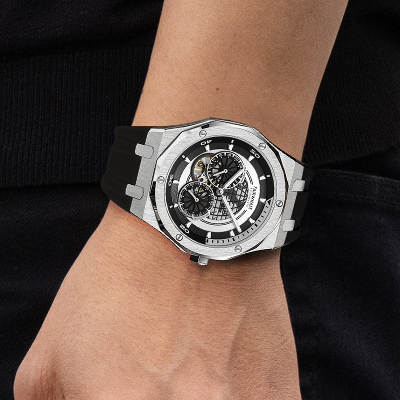 Mark Fairwhale Silhouette Black Rubber - 5
