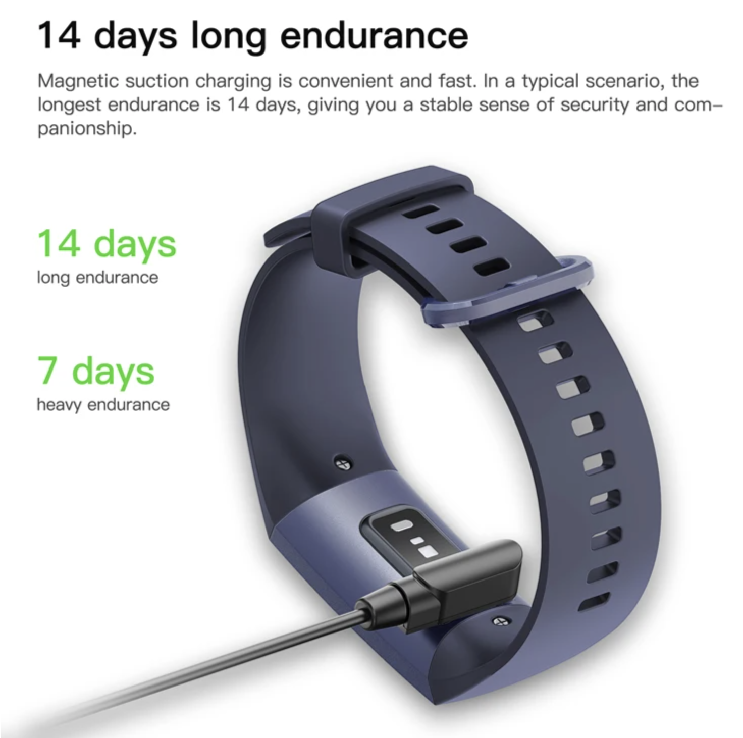 Philippe Palmer Fitness Bracelet LP11 AMOLED Purple - 15